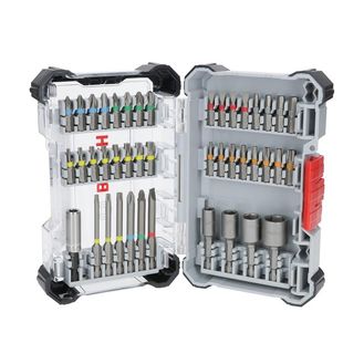 Bosch Powertool Accessories Extra Hard Screwdriver Bit Set, 43 Piece