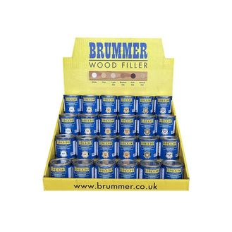 Brummer® Wood Filler Counter Display Unit