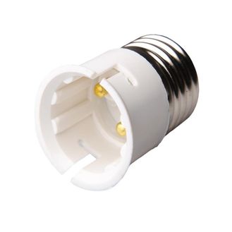 Dencon E27 to B22 Adaptor White