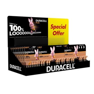 Duracell Duracell Battery Small CDU Display (10 x AAA &amp; 24 x AA Packs)