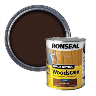 Ronseal Quick Drying Woodstain Satin 750ml