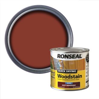 Ronseal Quick Drying Woodstain Satin 250ml