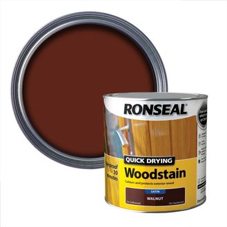 Ronseal Quick Drying Woodstain Satin 2.5L