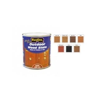 Rustins Quick Dry Outdoor Woodstain 250ml