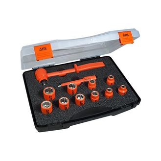 ITL Insulated Insulated 1/2in Drive Socket Set, 12 Piece