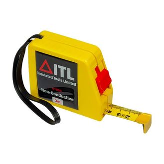 ITL Insulated Insulated Non Conductive Tape Measure 3m (Metric Only)