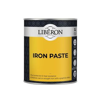 Liberon Iron Paste – Black Graphite Protective Finish for Cast &amp; Wrought Iron