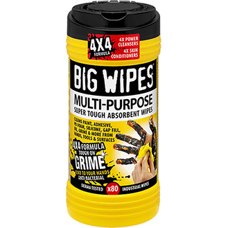 BIG WIPES 'Multi-Purpose' Super Tough Absorbent Wipes