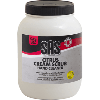 S·A·S Citrus Cream Scrub Hand Cleaner - Extra Heavy Duty