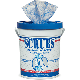 SCRUBS-IN-A-BUCKET Alcohol Free Hand Cleaner Towels