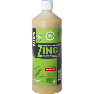 ZALPON 'Zing' Citrus Gel Hand Cleaner - Heavy Duty