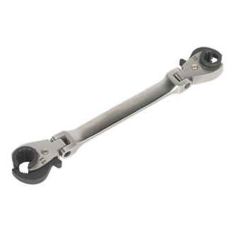 Sealey VS0347 Brake Pipe Spanner Ratcheting 10 &amp; 11mm