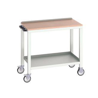 Bott Verso Mobile Welded Bench, Multiplex Wood Top 1000 x 600mm