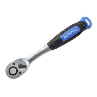 Faithfull 1/2in Drive Quick Release Ratchet Handle