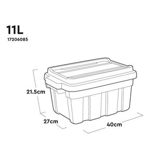 Keter Tuff Tote – Heavy-Duty Portable Storage Box