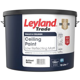Leyland Trade 482479 Ceiling Paint 10L