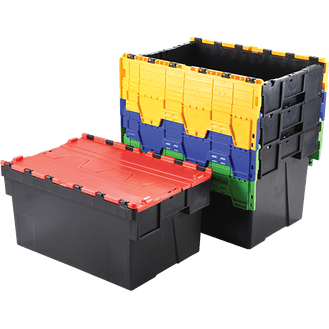 BARTON Attached Lidded Euro Containers