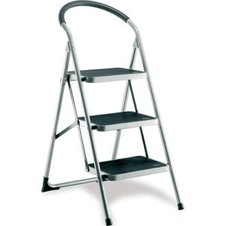 BARTON Step Ladders - 3 Tread