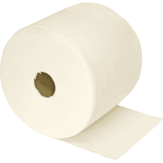 White Paper Wipes - Low-Lint Airlaid