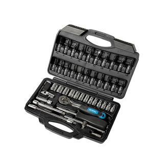 Faithfull 1/4in Socket Set, 46 Piece