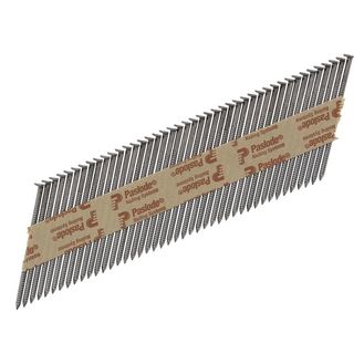 Paslode 350 Nails &amp; Fuel Cell Pack Bright Finish