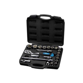 Faithfull 1/2in Socket Set, 22 Piece