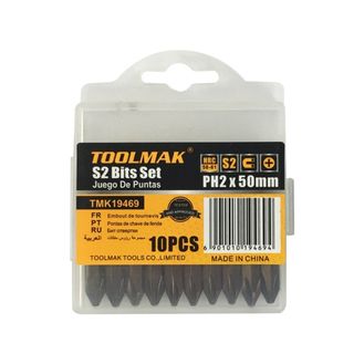 Toolpak TMK19469 Ph2 Bit Set 50mm