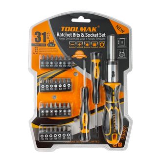 Toolpak TMK19955 Rachet Bits &amp; Socket Set