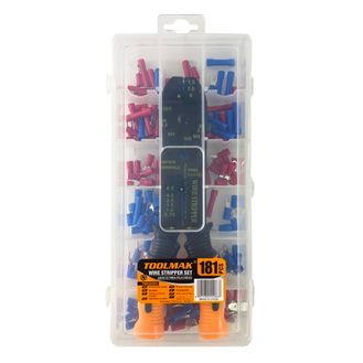 Toolpak TMK20086 Wire Stripper &amp; Terminals Set