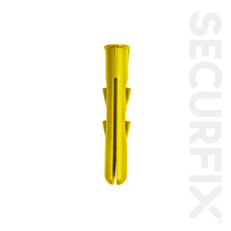 Securfix T11458 General Purpose Plugs Yellow