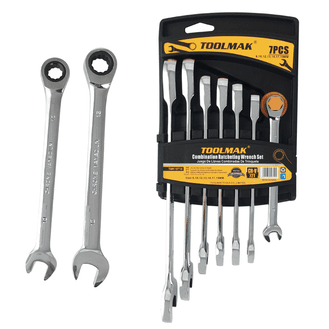 Toolmak TMK19719 Rachet Spanner Set