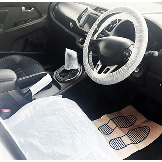 5-in-1 Disposable Vehicle Interior Protection Set