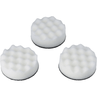 ABRACS 3" Corrugated Hook &amp; Loop Pads