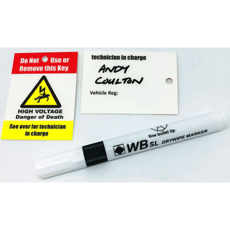 EV Reusable Car Key Lockout Tags