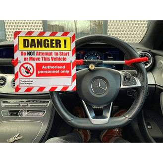 EV Steering Wheel Lockout &amp; Sign