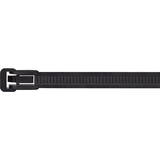 HELLERMANN TYTON Cable Ties - Releasable - Black