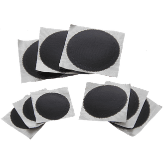 REMA TIP TOP Tube Patches - Euro Black Edge, Round