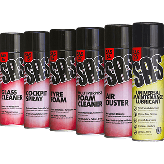 S·A·S Assorted Pack - Valeting Aerosols 500ml