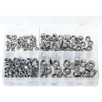 Stainless Steel Nylon Lock Nuts - Metric