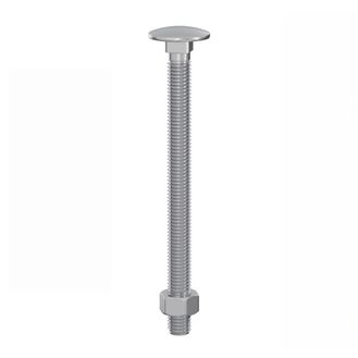 Securpak SP10589 Carriage Bolt Zp M8x75mm