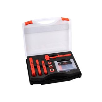 ITL Insulated Insulated Socket, Ratchet, Spanner &amp; Bit Set, 19 Piece