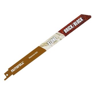 Faithfull S1750RD Faithfull Diamond Grit Sabre Saw Blade 228mm