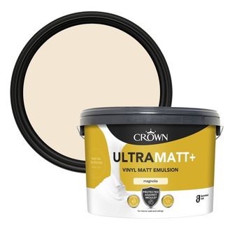Crown Retail 5101853 Ultramatt Plus Magnolia