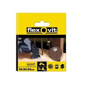 Flexovit Delta Hook &amp; Loop Sanding Sheet 94mm