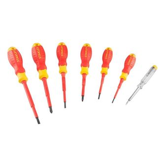 STANLEY® Hand Tools VDE Screwdriver Set, 7 Piece