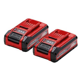 Einhell PLUS Power X-Change Battery Twin Pack 18V 2 x 4.0Ah Li-ion
