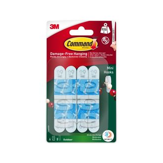 Command 7100134364 Outdoor Mini Hooks 17006h-Aw