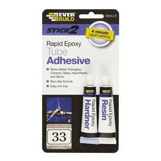Everbuild 490483 Rapid Epoxy Adhesive