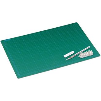 Draper 30882 Modellers Knife Set &amp; Cutting Mat
