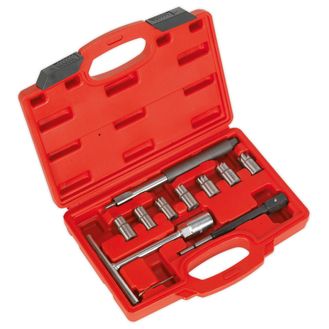Sealey VS2055 Diesel Injector Seat Cleaner Set 10pc